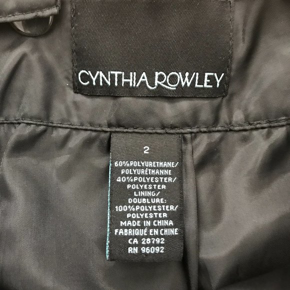 Black faux leather mini skirt - Cynthia Rowley - Picture 3 of 6